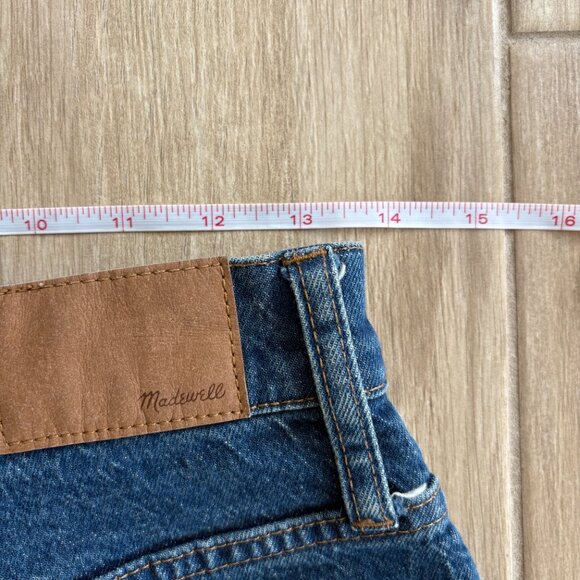 Madewell Perfect Vintage Jean Women's 26 Blue Haight Dark Wash Denim Boho Casual - Picture 9 of 11